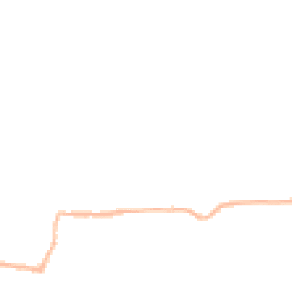 Night-time road noise heatmap for DN9 2PD