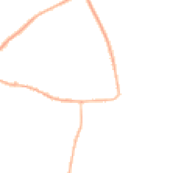 Night-time road noise heatmap for DN9 2PW