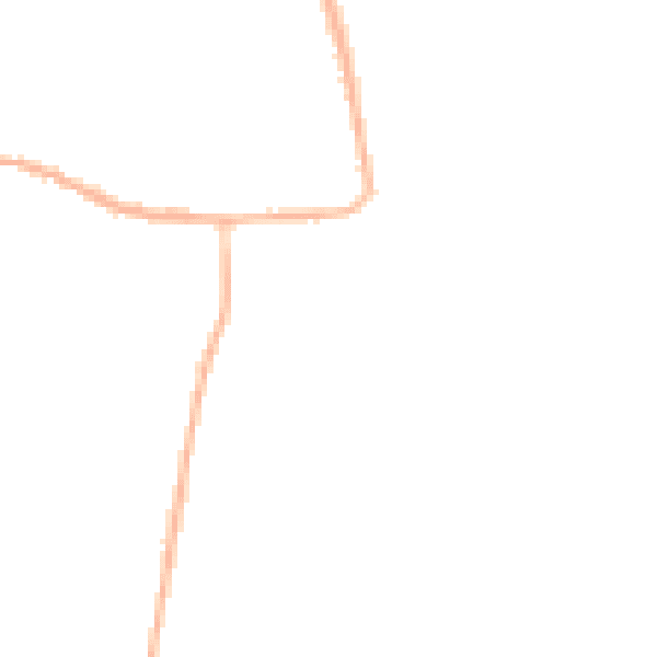 Night-time road noise heatmap for DN9 2QA