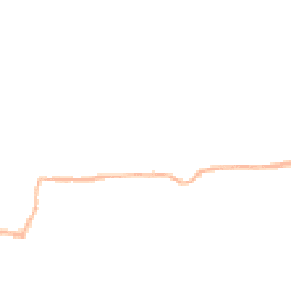 Night-time road noise heatmap for DN9 2RF