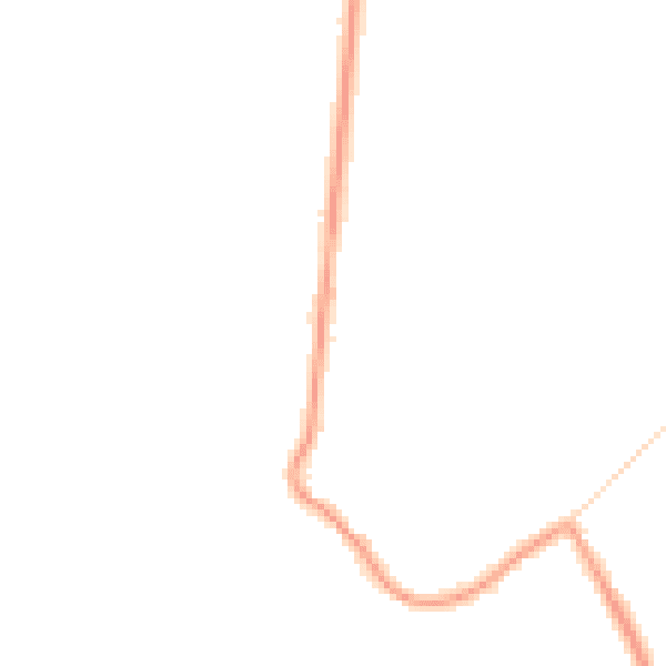 Night-time road noise heatmap for DN9 3AA
