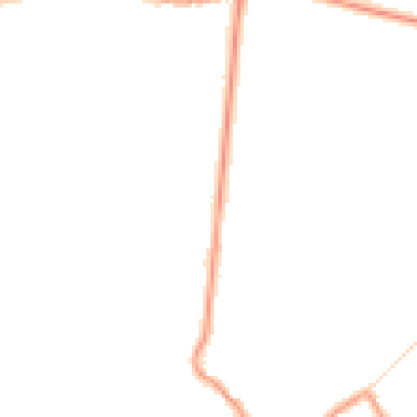 Night-time road noise heatmap for DN9 3AE