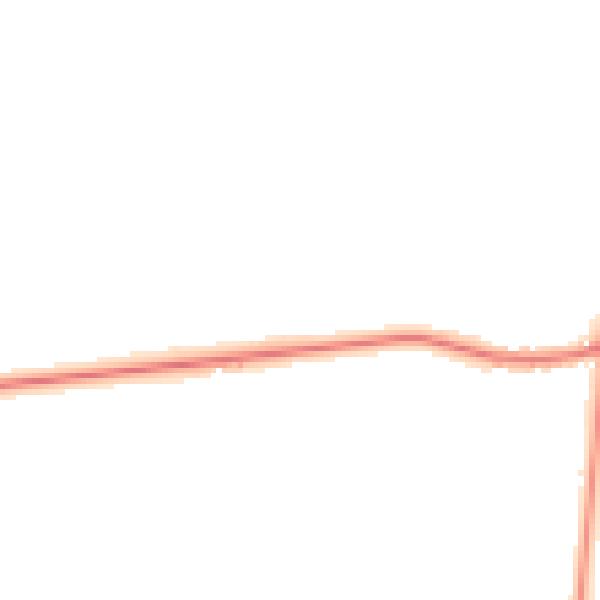 Night-time road noise heatmap for DN9 3BB