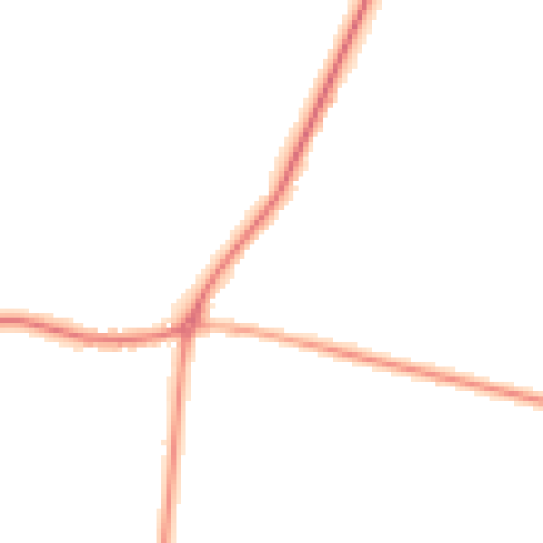 Night-time road noise heatmap for DN9 3BD