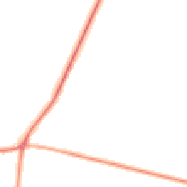 Night-time road noise heatmap for DN9 3BQ