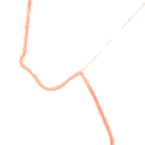 Night-time road noise heatmap for DN9 3DN