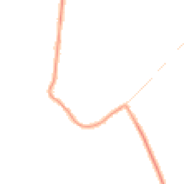 Night-time road noise heatmap for DN9 3DQ