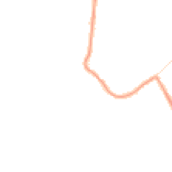 Night-time road noise heatmap for DN9 3EB