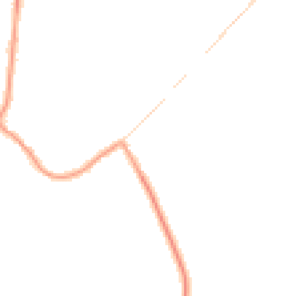 Night-time road noise heatmap for DN9 3EQ