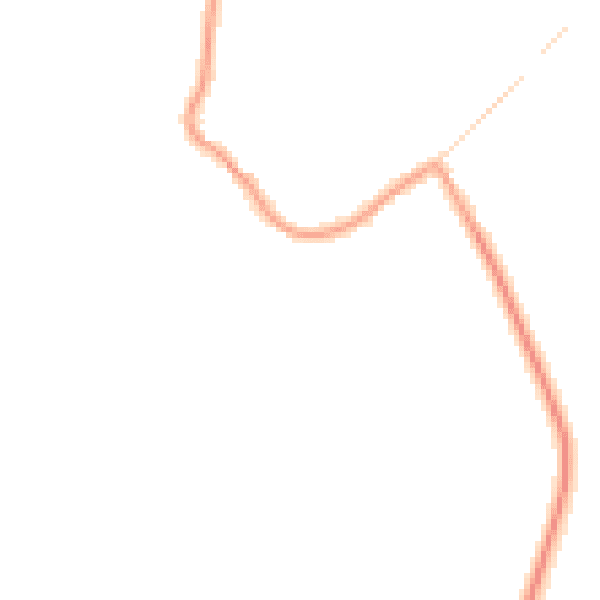 Night-time road noise heatmap for DN9 3FB