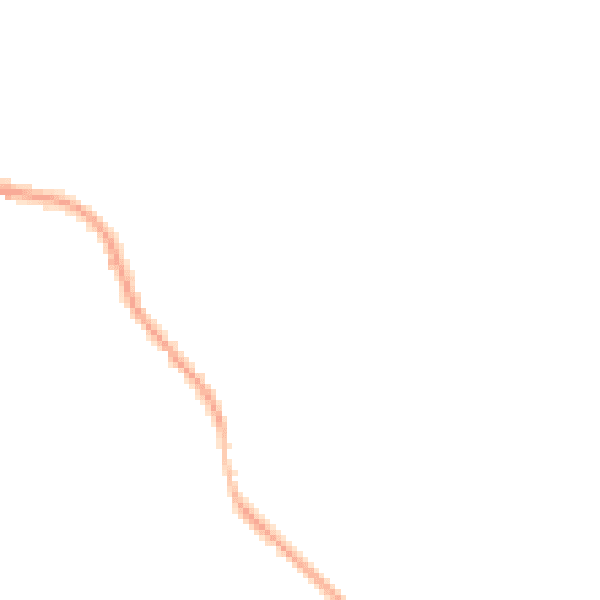 Night-time road noise heatmap for DN9 3JQ