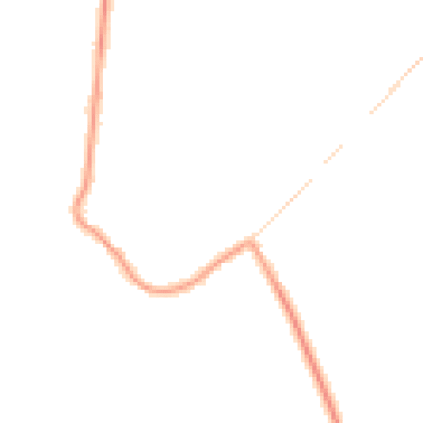 Night-time road noise heatmap for DN9 3NX