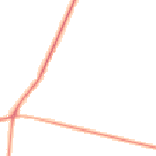 Night-time road noise heatmap for DN9 3PR