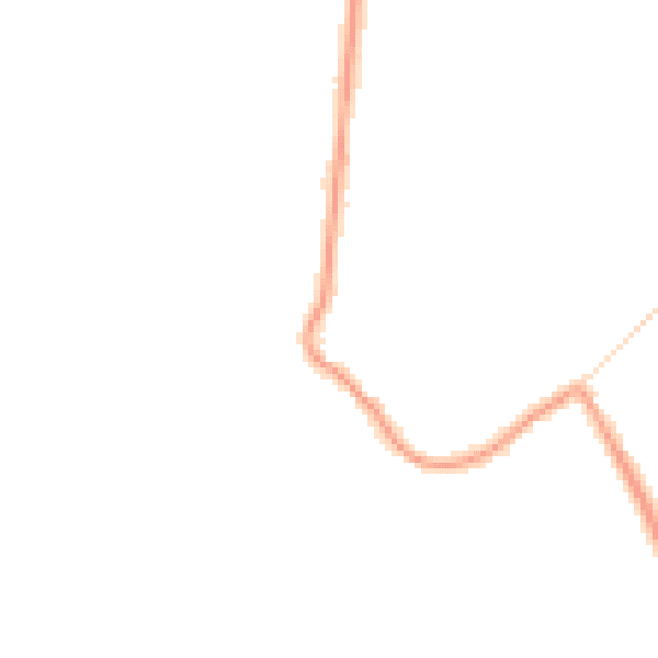 Night-time road noise heatmap for DN9 3PW