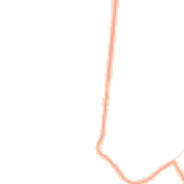 Night-time road noise heatmap for DN9 3QD