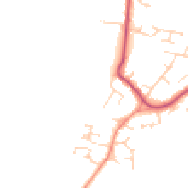 Daytime road noise heatmap for DN9 3RY