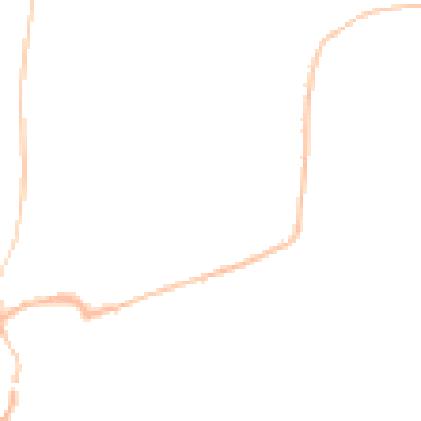 Night-time road noise heatmap for DT10 1AA