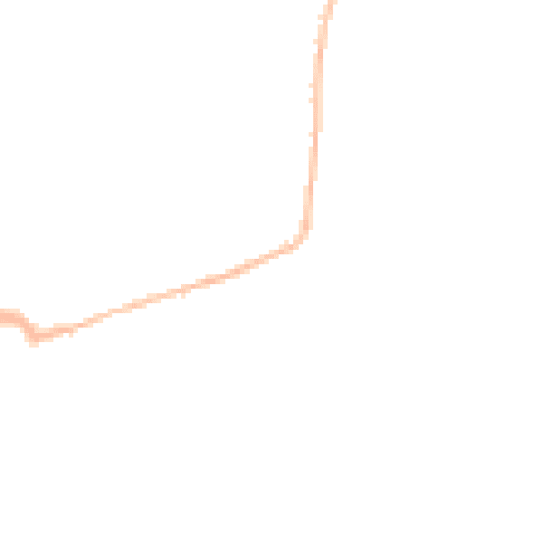 Night-time road noise heatmap for DT10 1AG