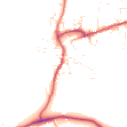Daytime road noise heatmap for DT10 1AN