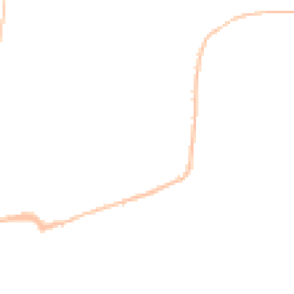 Night-time road noise heatmap for DT10 1BJ