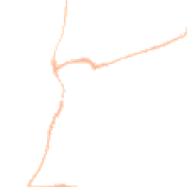 Night-time road noise heatmap for DT10 1BN