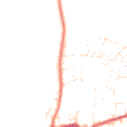 Daytime road noise heatmap for DT10 1DR