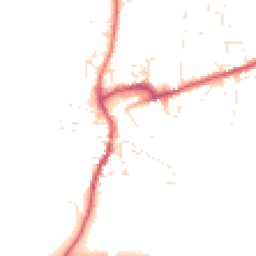 Daytime road noise heatmap for DT10 1FJ