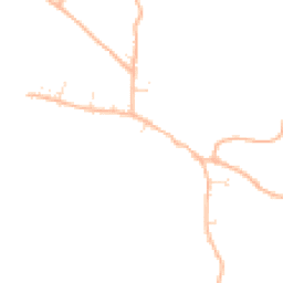 Daytime road noise heatmap for DT10 1JL