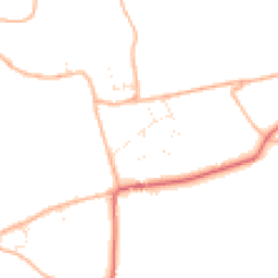 Daytime road noise heatmap for DT10 1LF