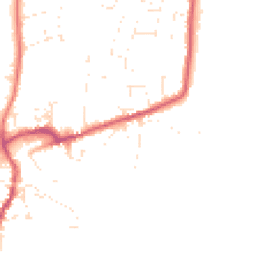 Daytime road noise heatmap for DT10 1LU
