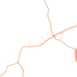 Daytime road noise heatmap for DT10 1NS