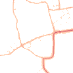 Daytime road noise heatmap for DT10 1PZ