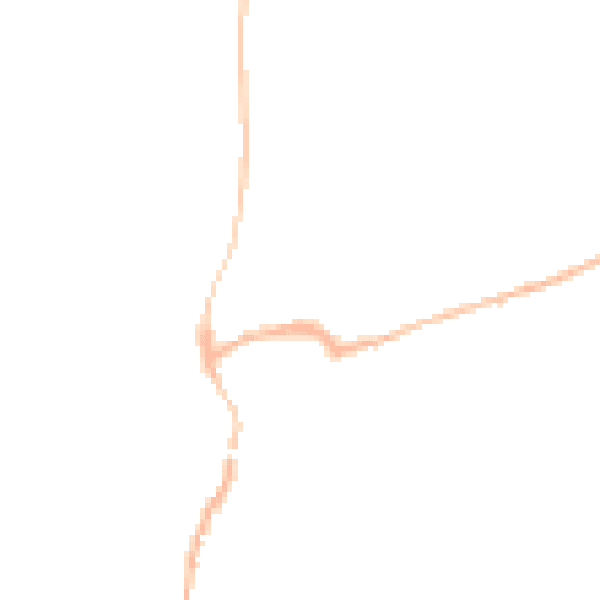 Night-time road noise heatmap for DT10 1QZ