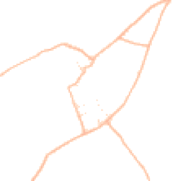 Daytime road noise heatmap for DT10 2BL