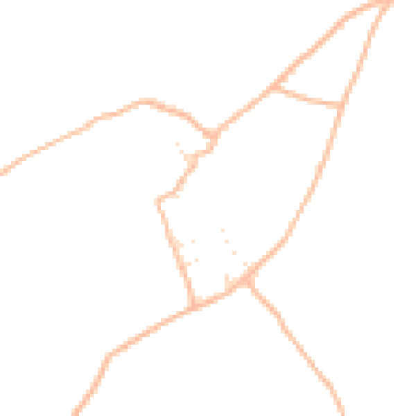Daytime road noise heatmap for DT10 2BL