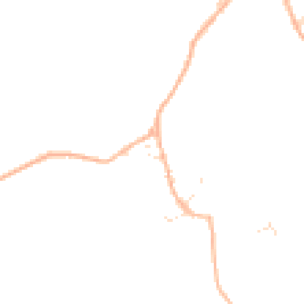 Daytime road noise heatmap for DT10 2ES