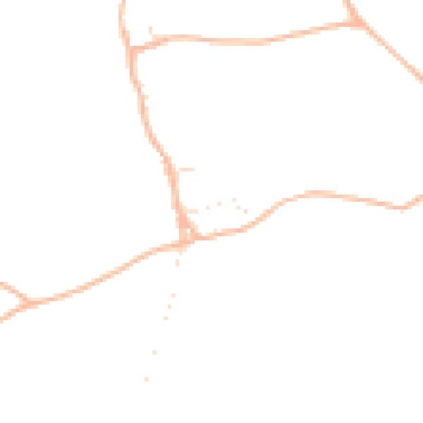 Daytime road noise heatmap for DT10 2JS