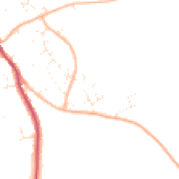 Daytime road noise heatmap for DT10 2LF