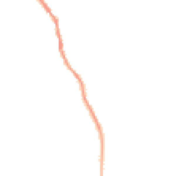 Night-time road noise heatmap for DT10 2NE