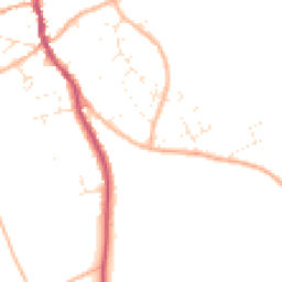 Daytime road noise heatmap for DT10 2NJ