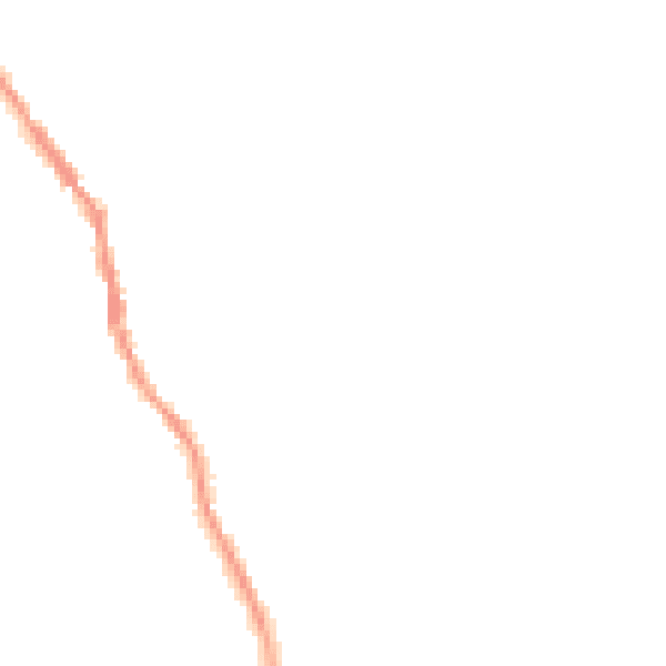 Night-time road noise heatmap for DT10 2PB