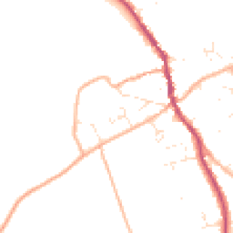Daytime road noise heatmap for DT10 2PY