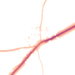 Daytime road noise heatmap for DT11 0AJ