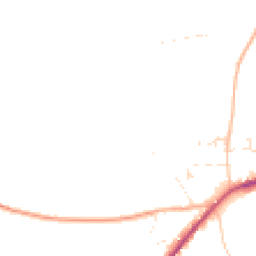 Daytime road noise heatmap for DT11 0AW