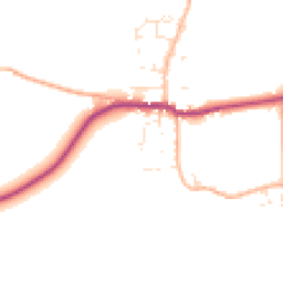 Daytime road noise heatmap for DT11 0GA