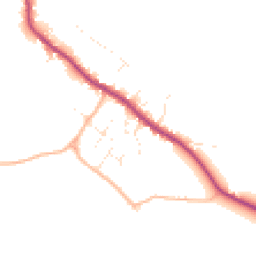 Daytime road noise heatmap for DT11 0RH