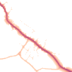 Daytime road noise heatmap for DT11 0ST