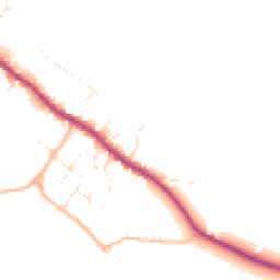 Daytime road noise heatmap for DT11 0TL