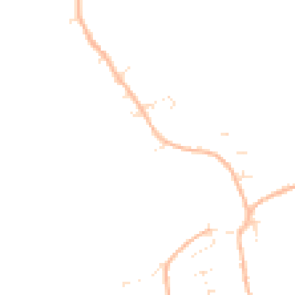 Daytime road noise heatmap for DT11 8EZ