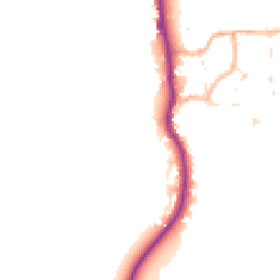 Daytime road noise heatmap for DT11 8FL